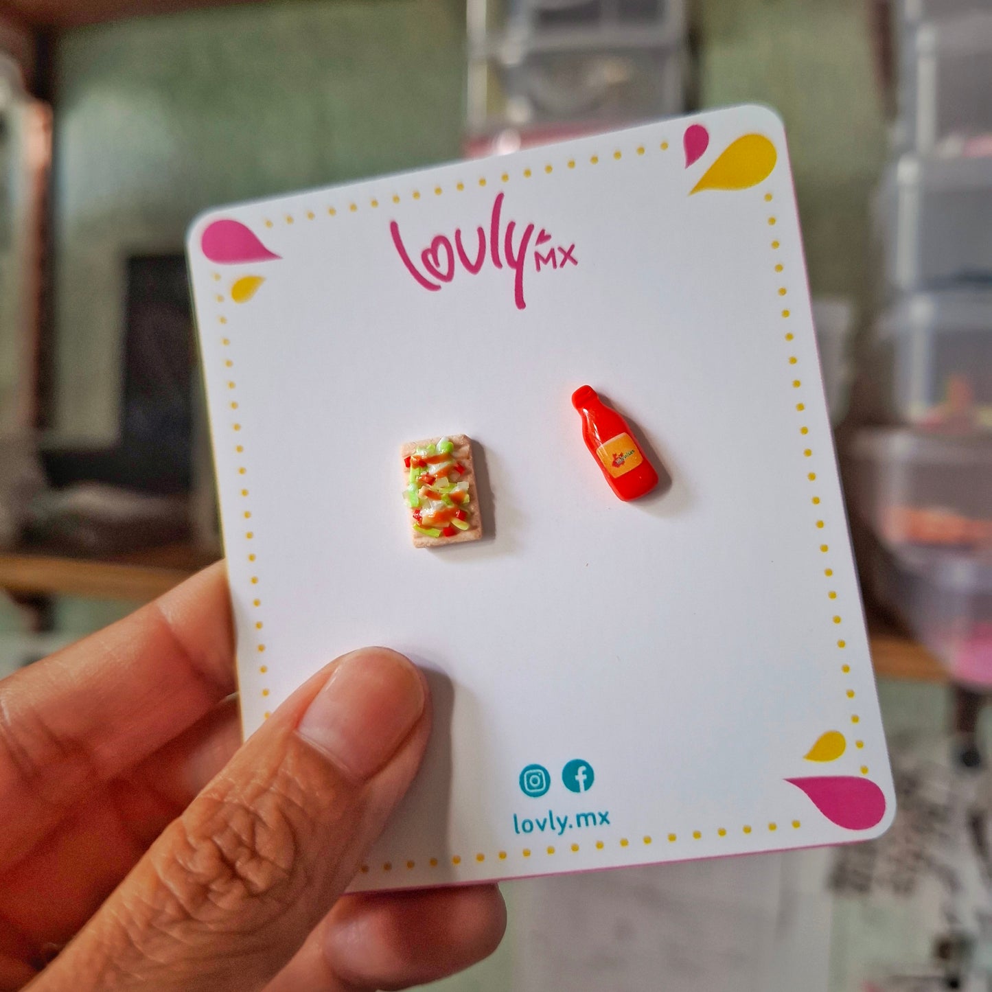 Aretes duros preparados chicos