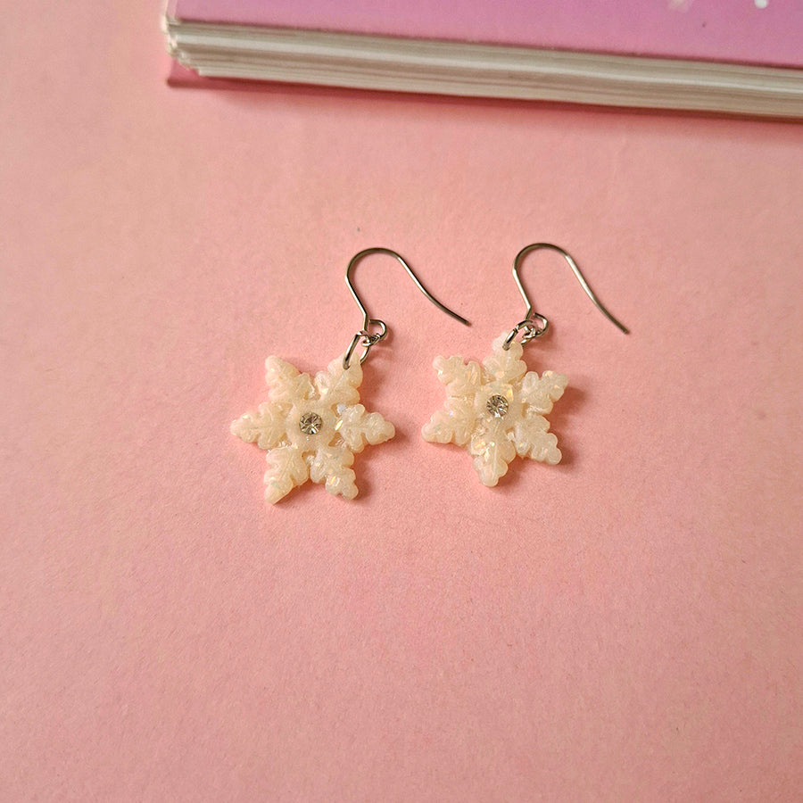 Aretes copos colgantes