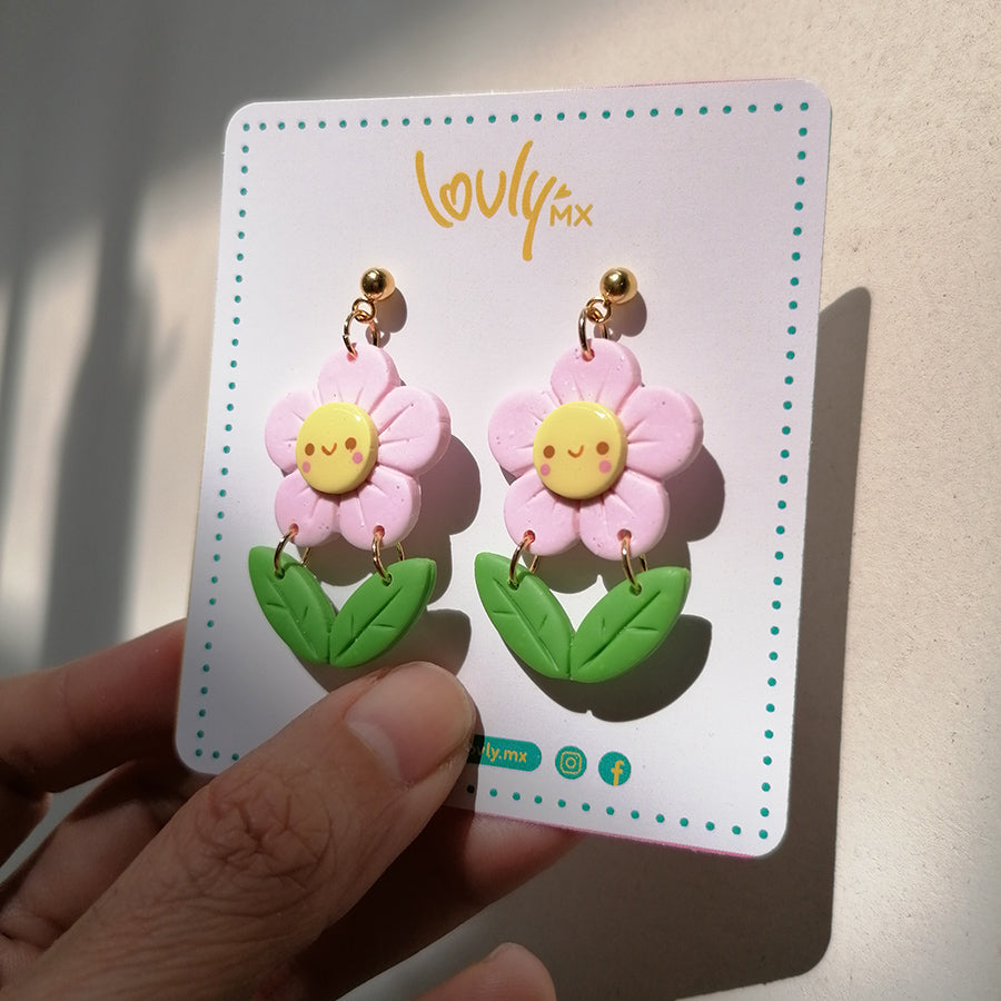 Aretes Rosita Florecita