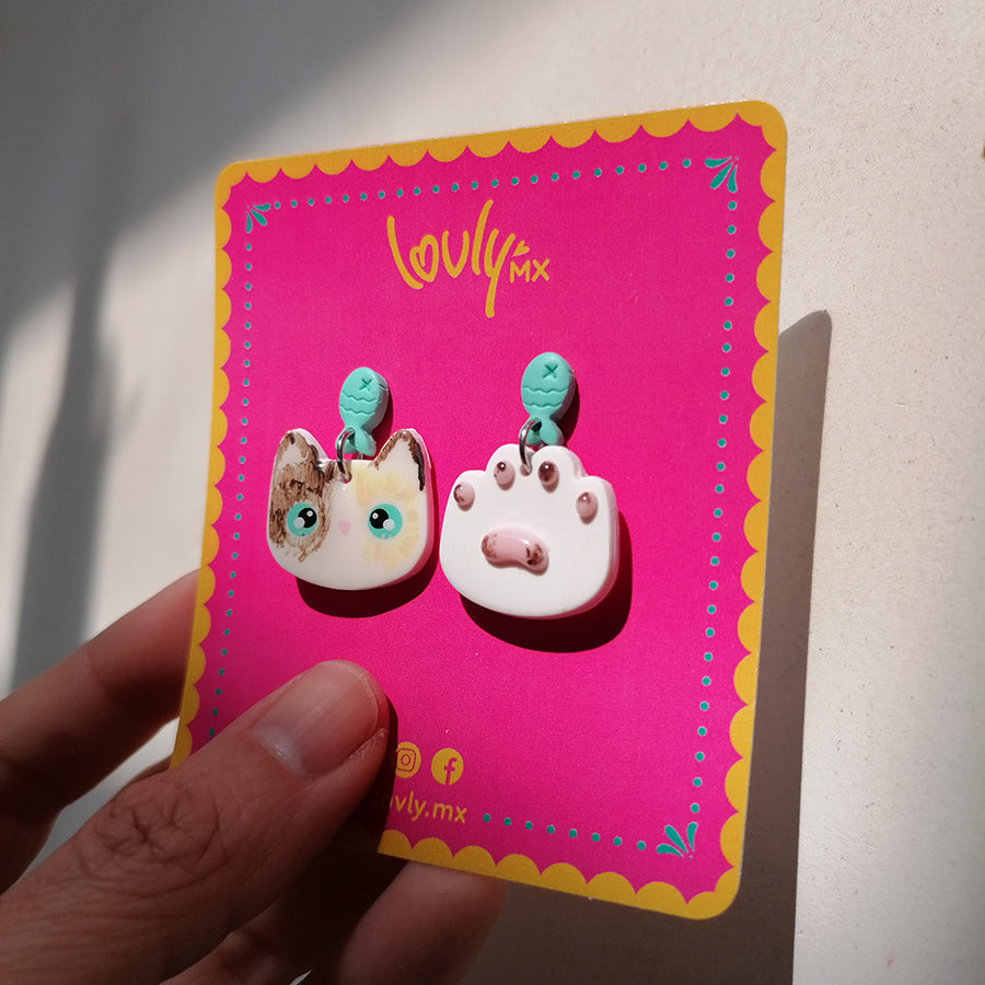 Aretes Kiki gatito