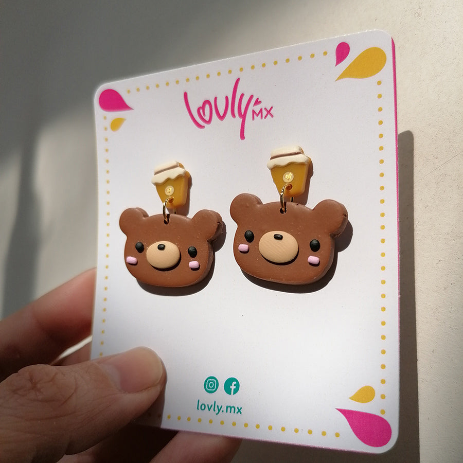Aretes Oso de miel