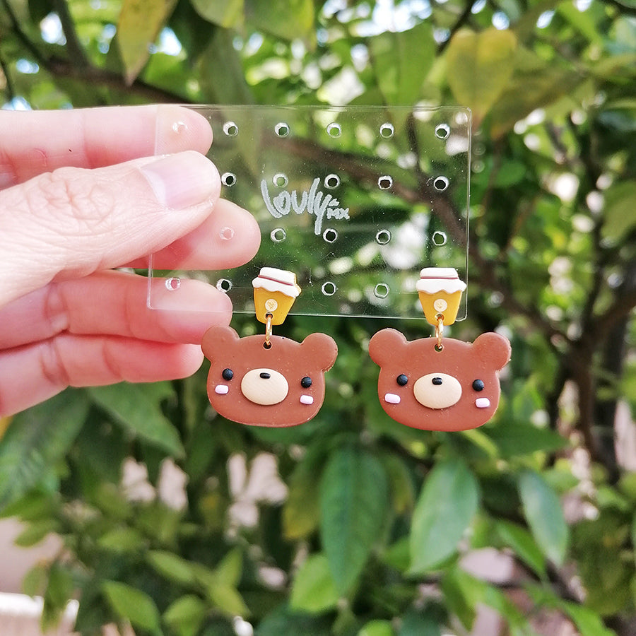 Aretes Oso de miel