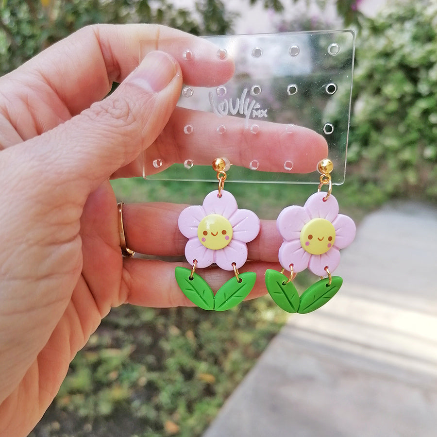 Aretes Rosita Florecita