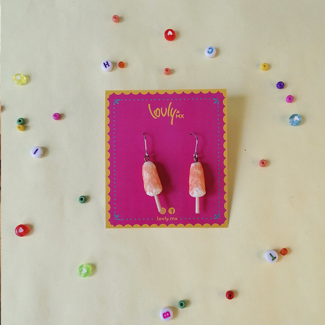 Aretes elotes con chile