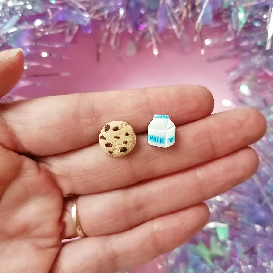 Aretes galletas para Santa
