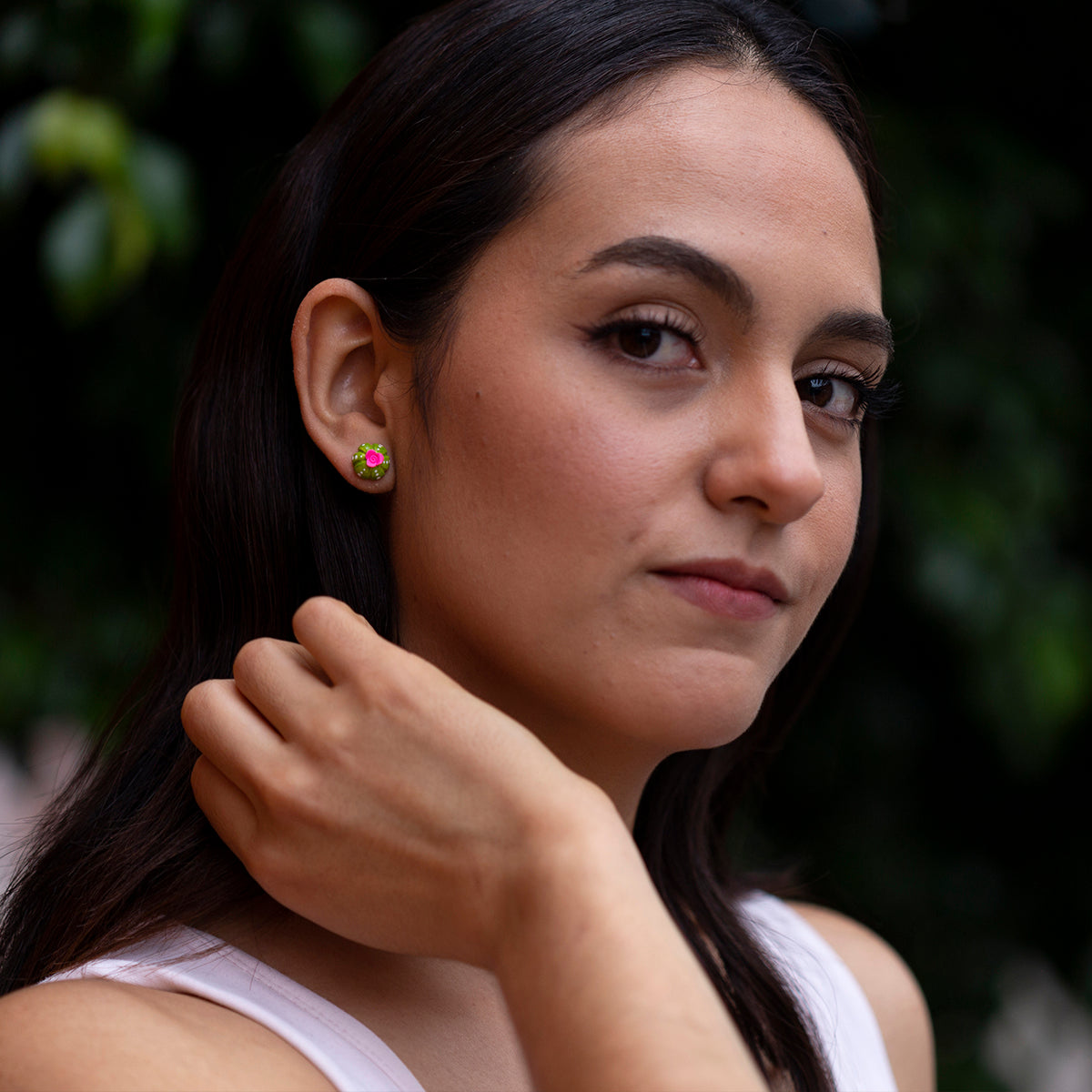 Aretes de bisnaga
