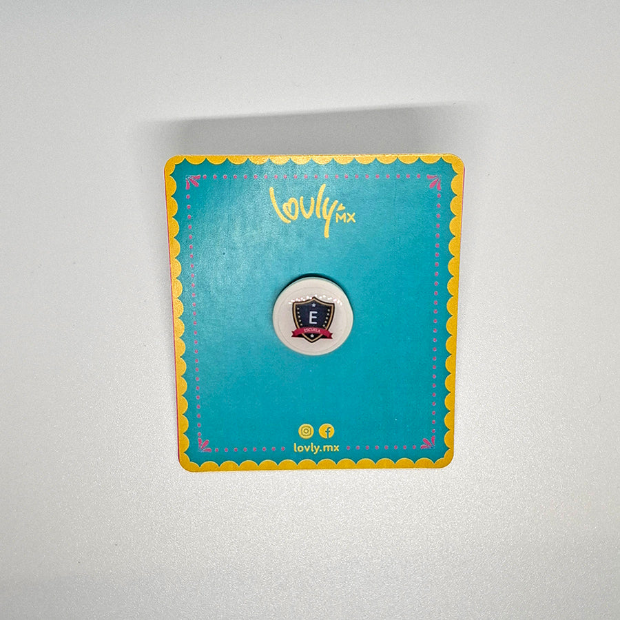Pin personalizable con logo o imagen
