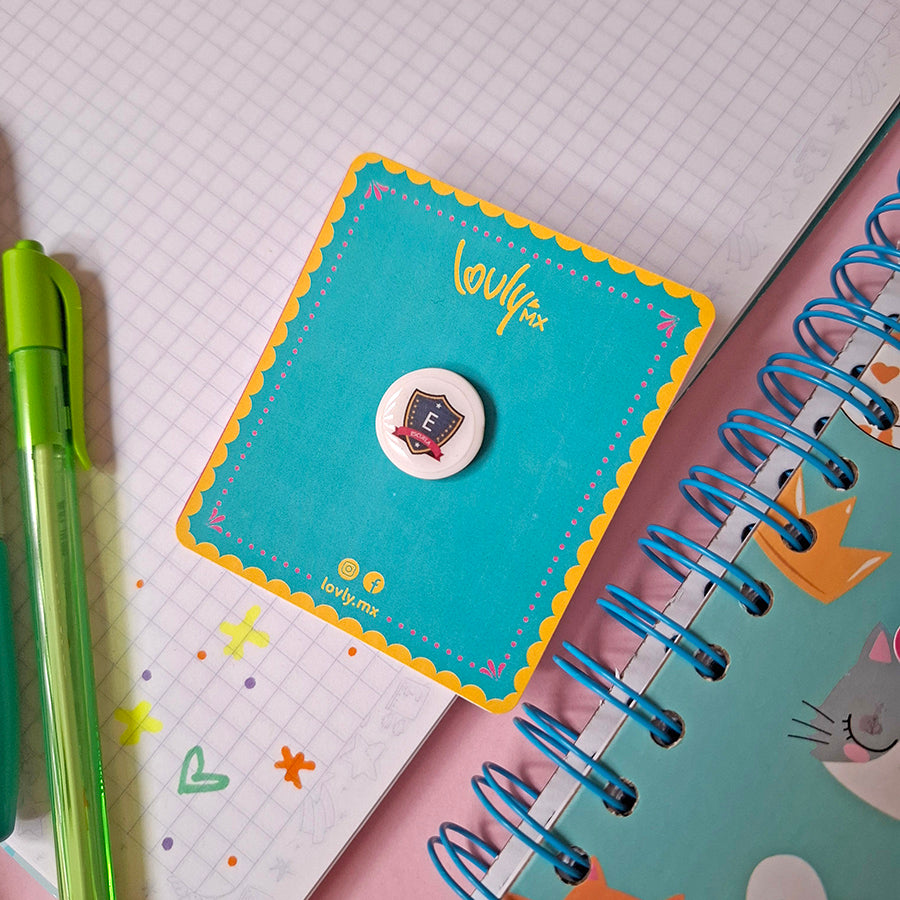Pin personalizable con logo o imagen