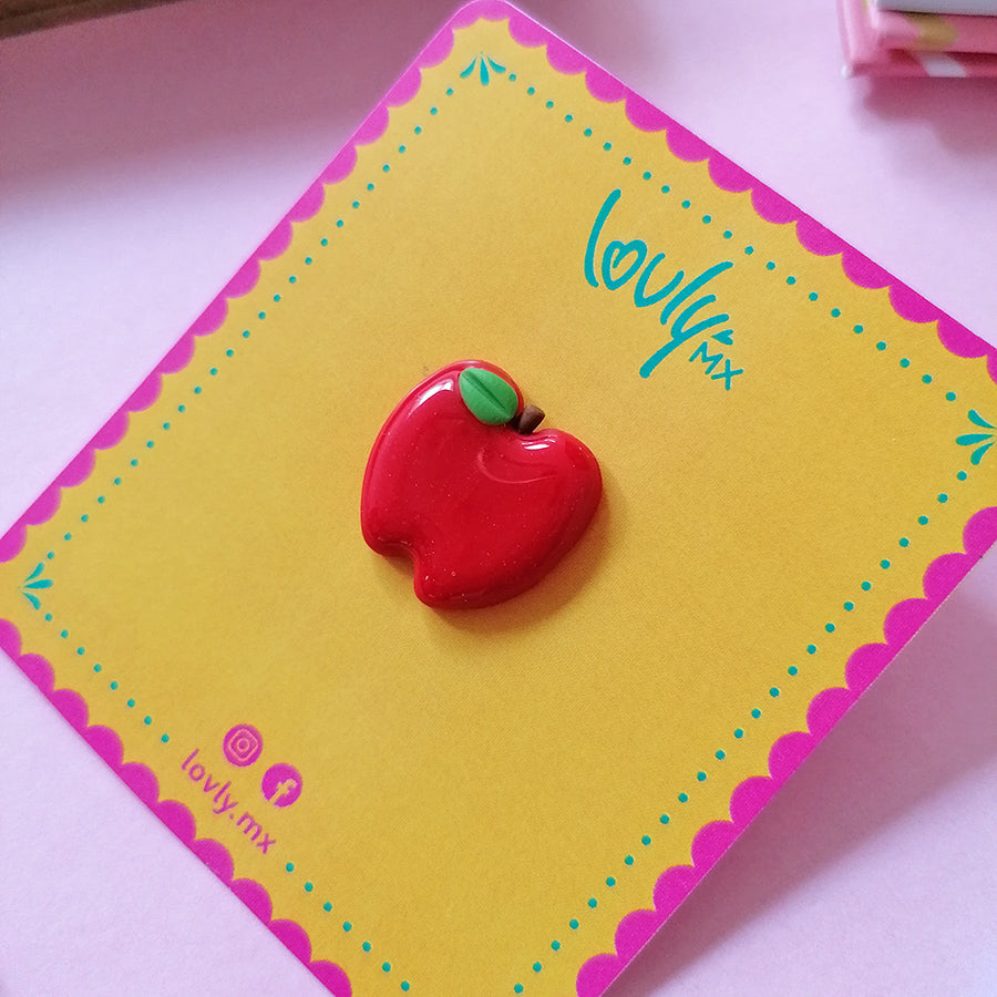 Pin manzana