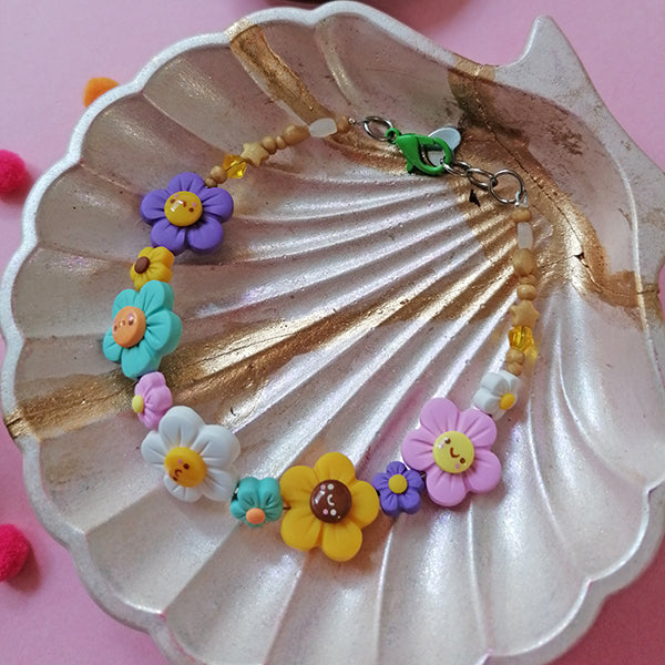 Pulsera flores