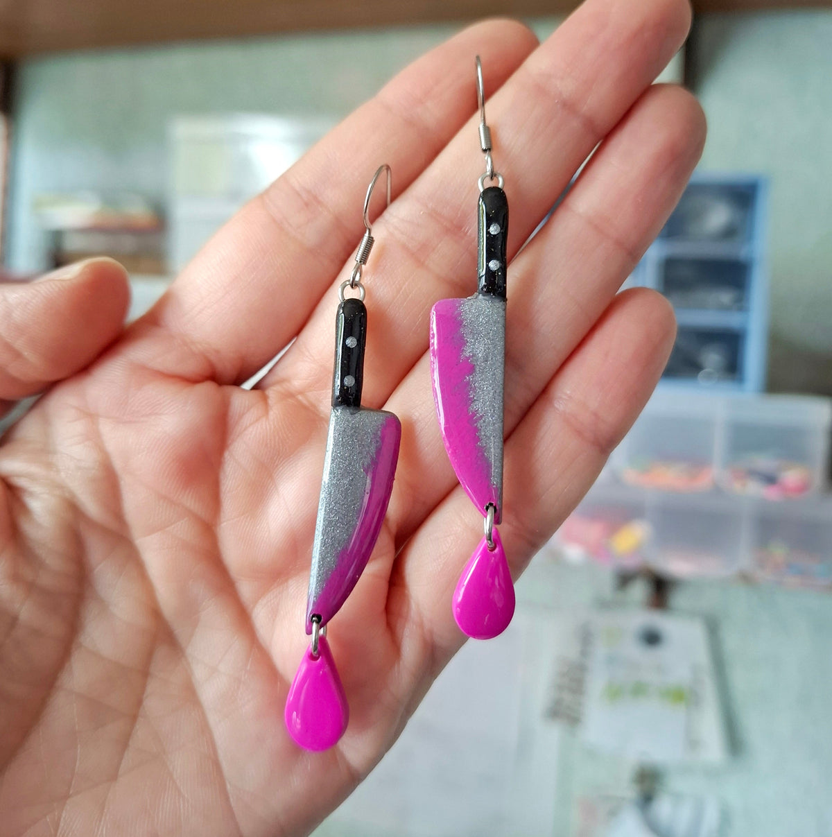 Aretes Psycho