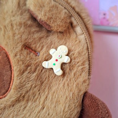 Pin monito de jengibre con caramelo