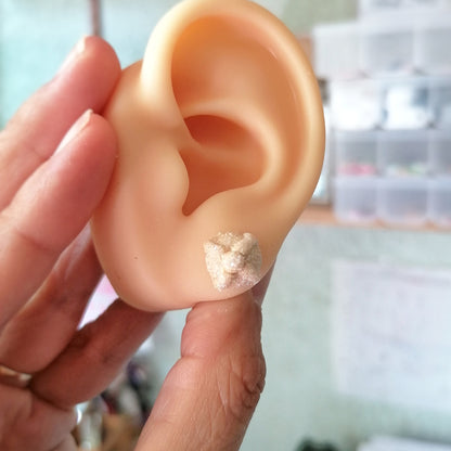 Aretes pan de muerto y café talavera