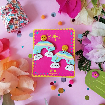 Aretes Sweet Rainbow