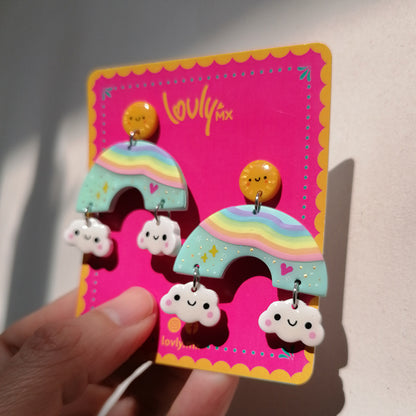 Aretes Sweet Rainbow