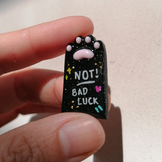 Pin Negrita Not Bad Luck