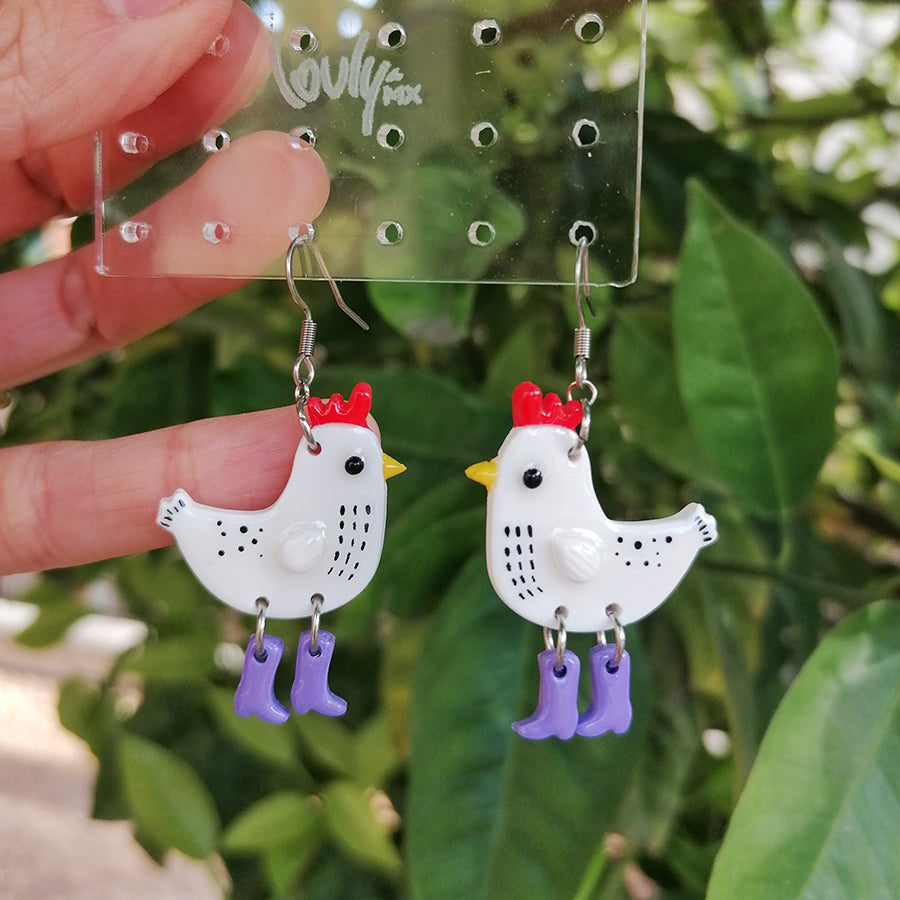 Aretes Gally Gallina