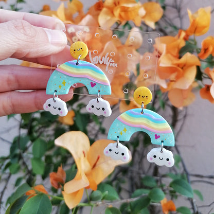 Aretes Sweet Rainbow