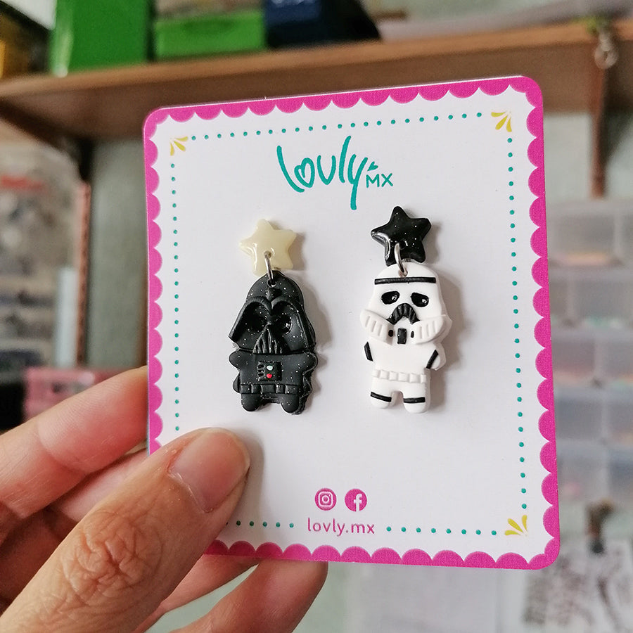 Mix de aretes XL Starwars