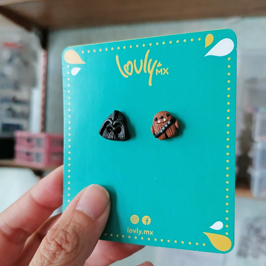 Mix de aretes MINI starwars