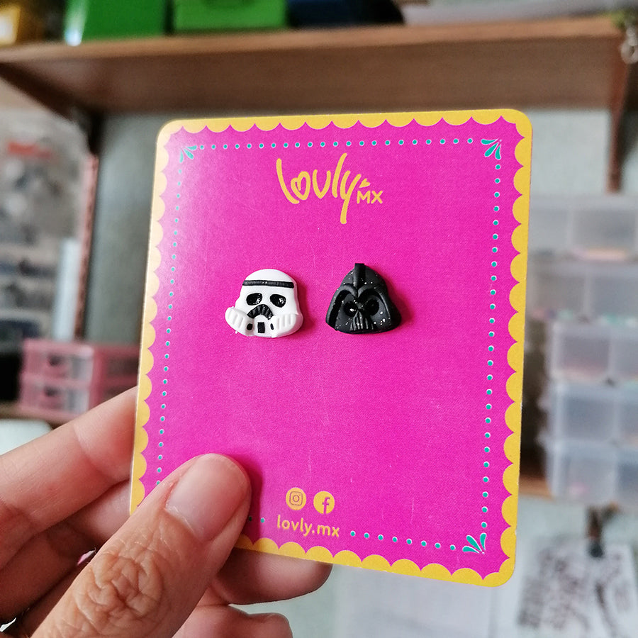 Mix de aretes MINI starwars