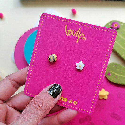 Aretes abejita