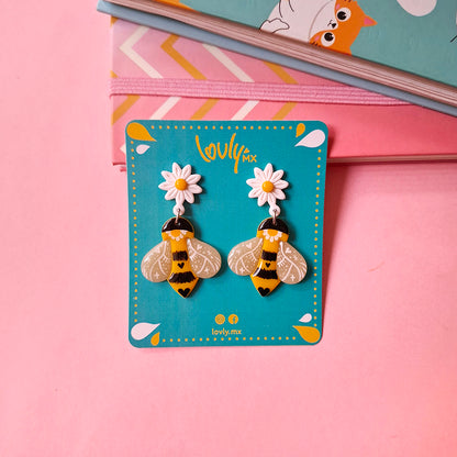 Aretes Abejorro 🐝