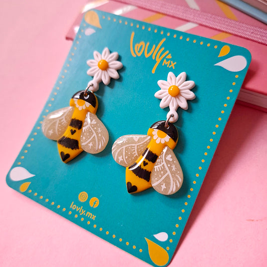 Aretes Abejorro 🐝