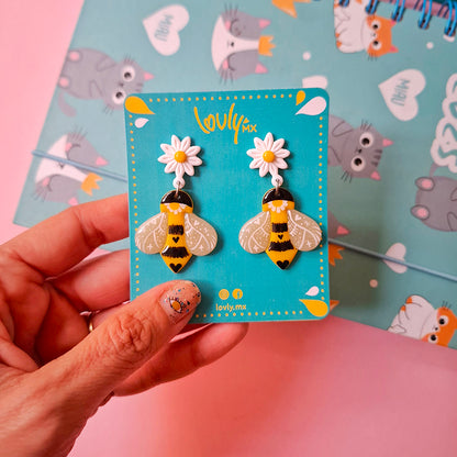 Aretes Abejorro 🐝