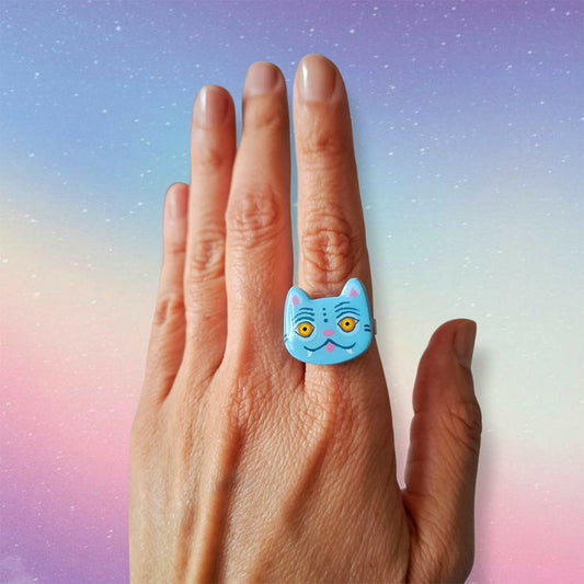 Anillo ajustable o Pin Tigre Kpop