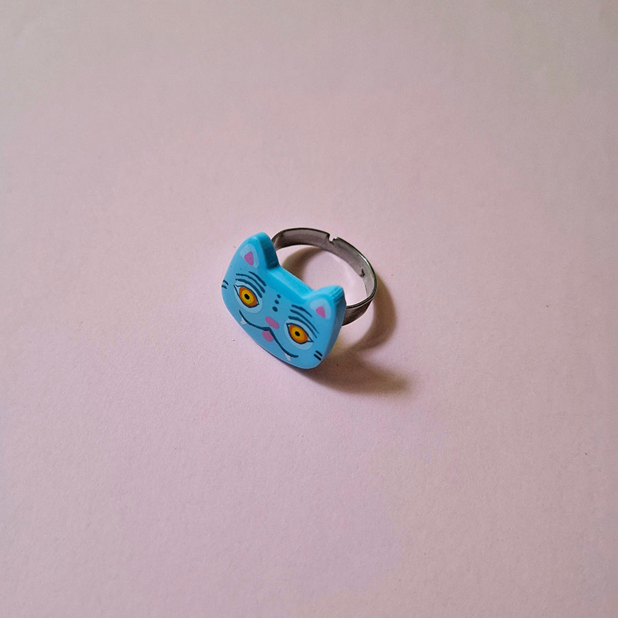 Anillo ajustable o Pin Tigre Kpop