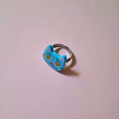 Anillo ajustable o Pin Tigre Kpop