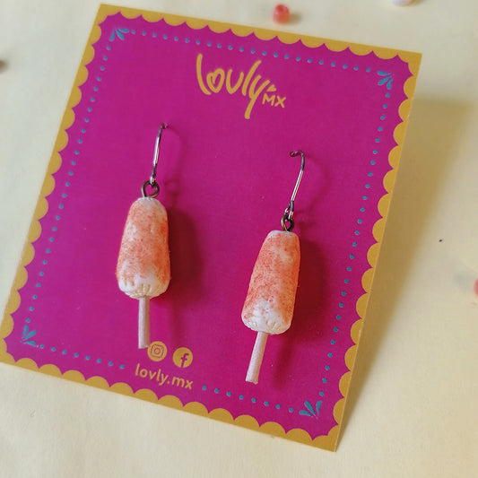 Aretes elotes con chile