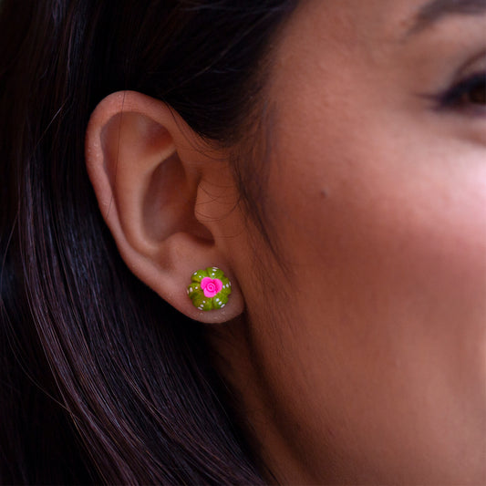 Aretes de bisnaga
