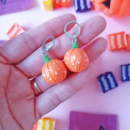Aretes calabaza mágica