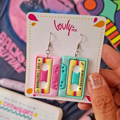Aretes Cassette personalizable