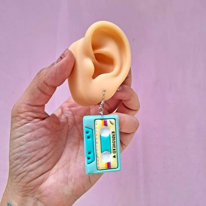 Aretes Cassette personalizable