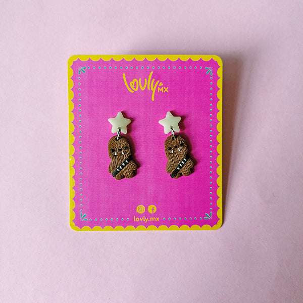 Aretes Chewie medianos