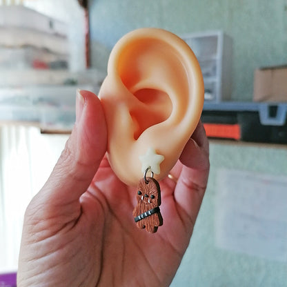 Aretes Chewie Stormtrooper largos