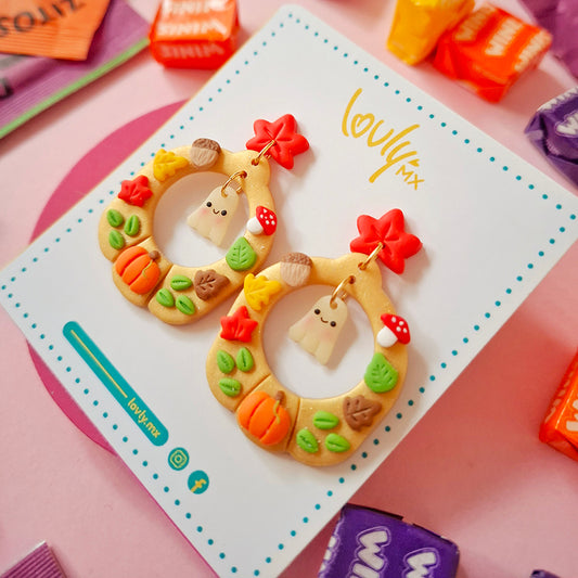 Aretes otoño
