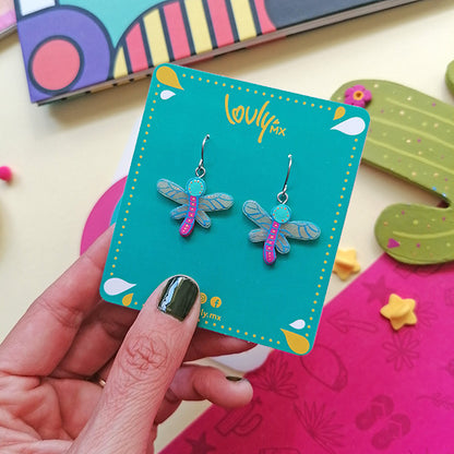 Aretes libelulita