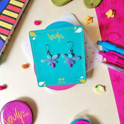Aretes libelulita