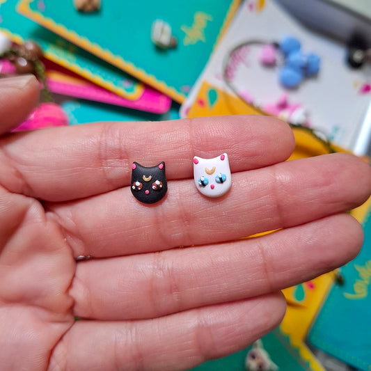Aretes Luna y Artemis