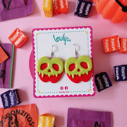 Aretes manzana embrujada