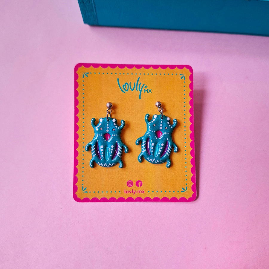 Aretes Mayate