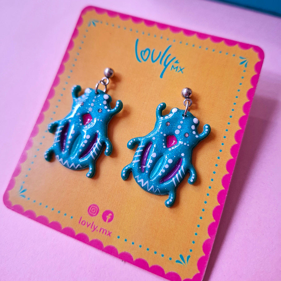 Aretes Mayate