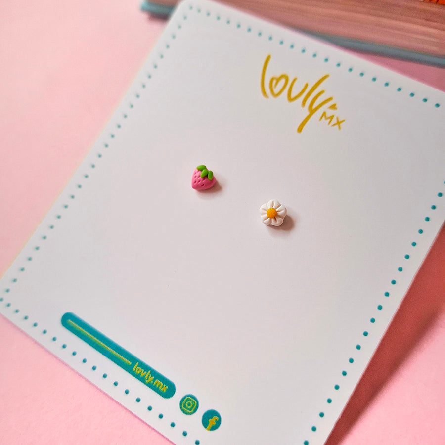 Broqueles mini fresas
