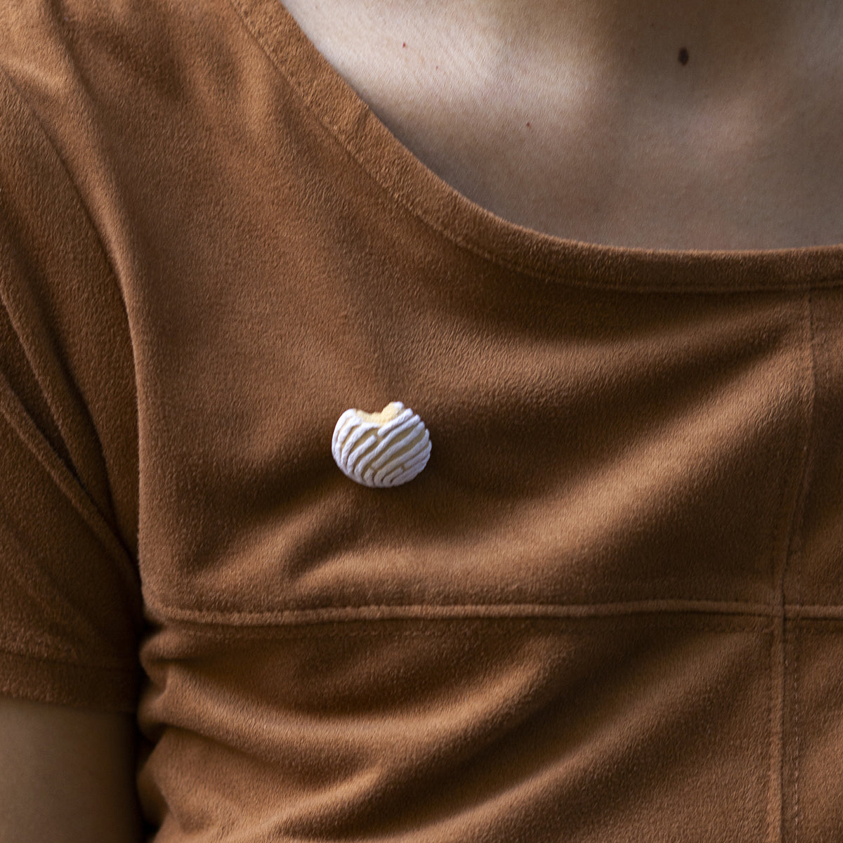 Pin concha de vainilla