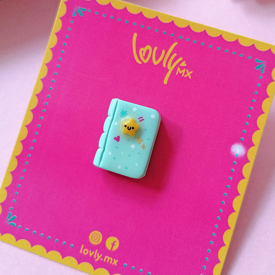 Pin Libro estrella