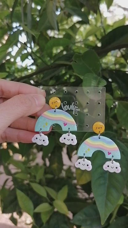 Aretes Sweet Rainbow